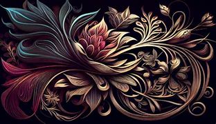 Image result for Brown Flower Abstract Background