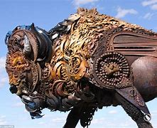 Image result for Scrap Metal Art Sculptures