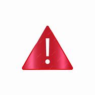 Image result for Red Triangle with Exclamation Mark