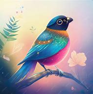 Image result for Red Bird and Tree Branch Illustration