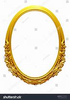 Image result for Frame Card Oval Gold