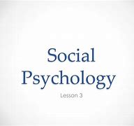 Image result for Social Psychology