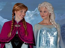 Image result for Disney Princesses with Anna and Elsa