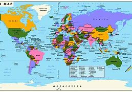 Image result for World Map PDF CBSE Schools