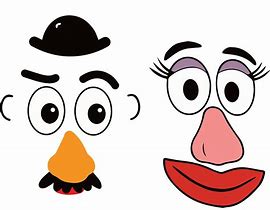 Image result for Mr Potato Head Cutouts