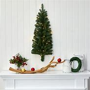 Image result for Flat Wall Christmas Tree