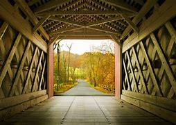 Image result for Ashland Covered Bridge in Autumn