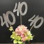 Image result for 40th birthday decorations diy