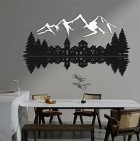 Image result for Metal Forest Wall Art