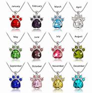 Image result for Personalized Birthstone Necklace