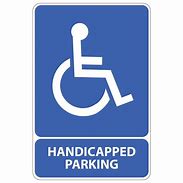 Image result for Handicap Parking Sign Plan