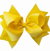 Image result for Yellow Hair Bow Clip Art