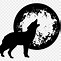 Image result for Wolf Silhouette for Stencil