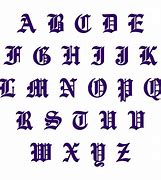 Image result for Old English 3D Printer Font