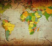 Image result for Modern Day World Map