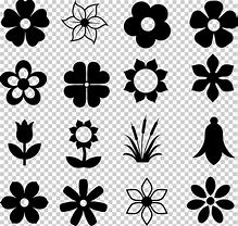 Image result for Flower SVG Black and White