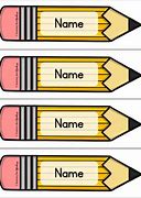 Image result for Free Printable Pencil Labels