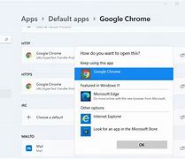 Image result for Make Google Chrome My Browser in Windows 11