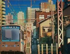 Image result for Aesthetic Anime Scene Wallpaper