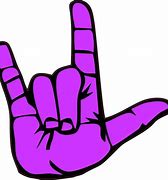 Image result for I Love You Sign Language Hand SVG