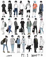 Image result for Anime Male Outfits