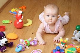 Image result for Babies Playing with Wooden Toys