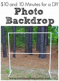 Image result for DIY Backdrop Frame