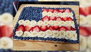 Image result for July 4th Fruit Pizza