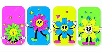 Image result for Bright Colored Stickers Graphic Design