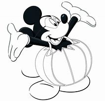 Image result for Mickey Mouse Pumpkin for Coloring