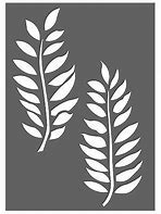 Image result for Simple Leaf Stencil