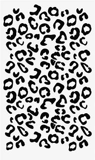 Image result for Cheetah Print Clip Art Black and White