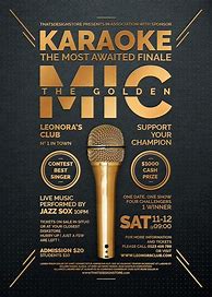 Image result for Karaoke Flyer Template