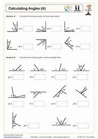 Image result for Grade 5 Math Angles Worksheet