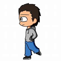 Image result for Cartoon Boy Walking