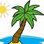 Image result for Very Basic Drawing of Palm Tree