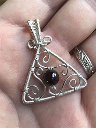 Image result for 3d triangle pendant