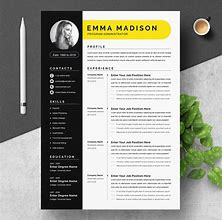 Image result for Free Contemporary Resume Templates Word