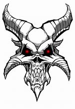 Image result for Demon Skull Mask