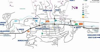 Image result for Breckenridge Lodging Map