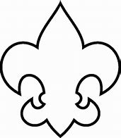 Image result for Fleur De Lis Line Design