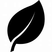 Image result for Black Leaf Icon