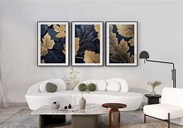 Image result for Modern Leaf Art in Room