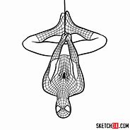 Image result for Spider-Man Drawing Hanging