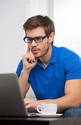 Image result for Man Working at Computer Clip Art