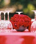 Image result for Red Roses Table Arrangement