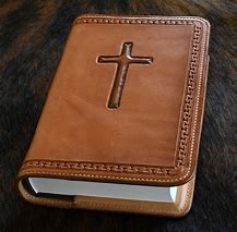 Image result for Handmade Leather Bible Covers