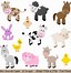 Image result for Stable and Nativity Animals Clip Art