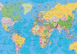 Image result for Real Map of World 3D