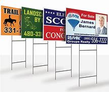 Image result for Lawn Yard Signs